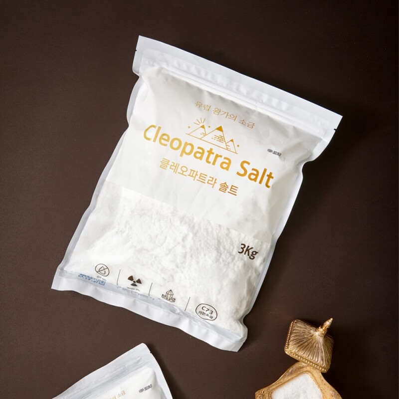 참거래농민장터,이집트 소금 천일염 클레오파트라솔트 1kg C53 가는소금